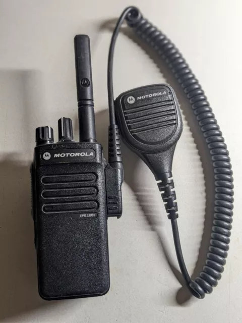 Motorola XPR3300e UHF DMR digital radio 403-512 MHz TESTED GUARANTEED