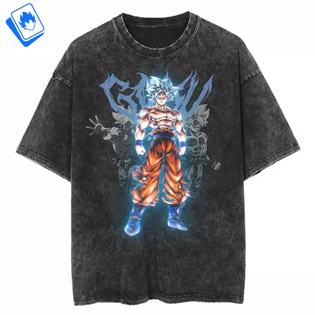 T SHIRT GOKU ULTRA Istinto Maglietta Dragon Ball Super Nera Unisex Tshirt Anime EUR 18 90 PicClick IT