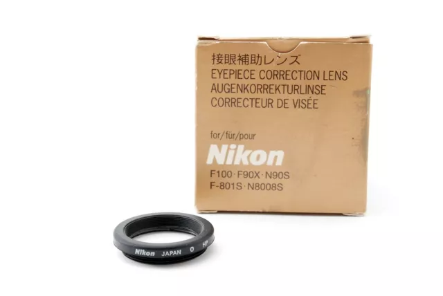 Lente ocular de corrección neutra Nikon +0 -0 de Japón #158