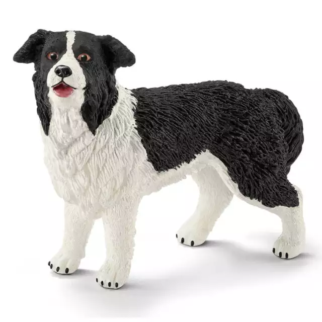 NEW Schleich 16840 Dog Border Collie RETIRED farm life figurine figure rare toy