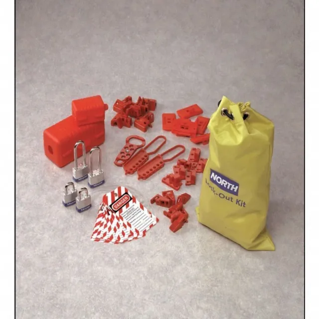 North LK108FE Portable Electric Lockout Tagout Kit