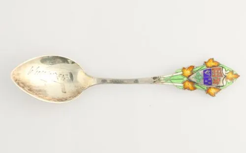 Winnipeg Manitoba Canada Souvenir Spoon Sterling Silver Collectors Vintage