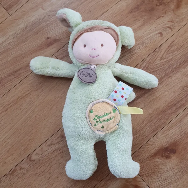 Baby Nat Green Doll Girl Plush Soft Toy Comforter Teddy 9 inches ragdoll dou