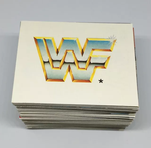 1992 Merlin WWF Complete Set 300 Stickers Hulk Hogan Hit Man