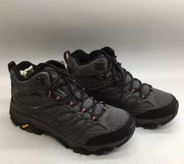 Merrell Men Moab 3 Mid Waterproof Shoes Hiking Boot Size 10w Granite J035833W