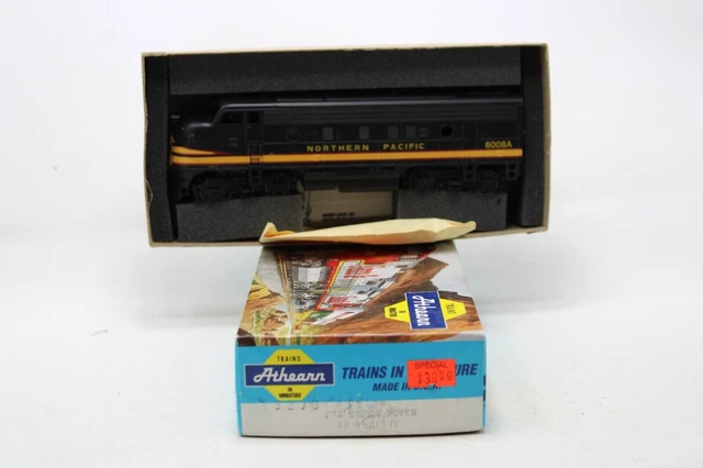 HO Scale Athearn 3273 Super Power F7A Freight VTG Northern Pacific NP 6008A NOS