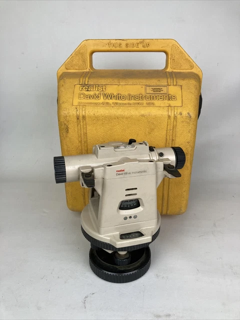 David White LT8-300 Level-Transit with case