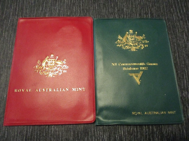 XII Commonwealth Games Brisbane 1982 6 Coin Set + Wildlife Royal Australian Mint