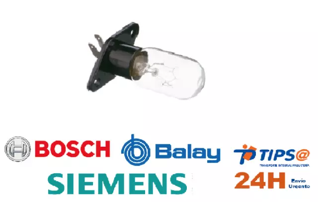 Bombilla Microondas Horno Bosch Siemens Balay Samsung 00606322 606322