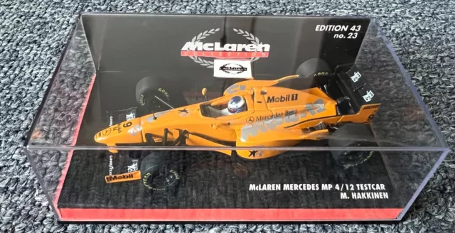 Minichamps Model Car / McLaren Mercedes MP 4/12 Testcar M.Hakkinen