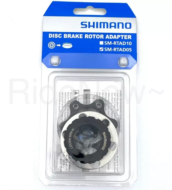 Shimano SM-RTAD05 Bike Disc Rotor Adapter to 6 Bolts Rotors,Center Lock System