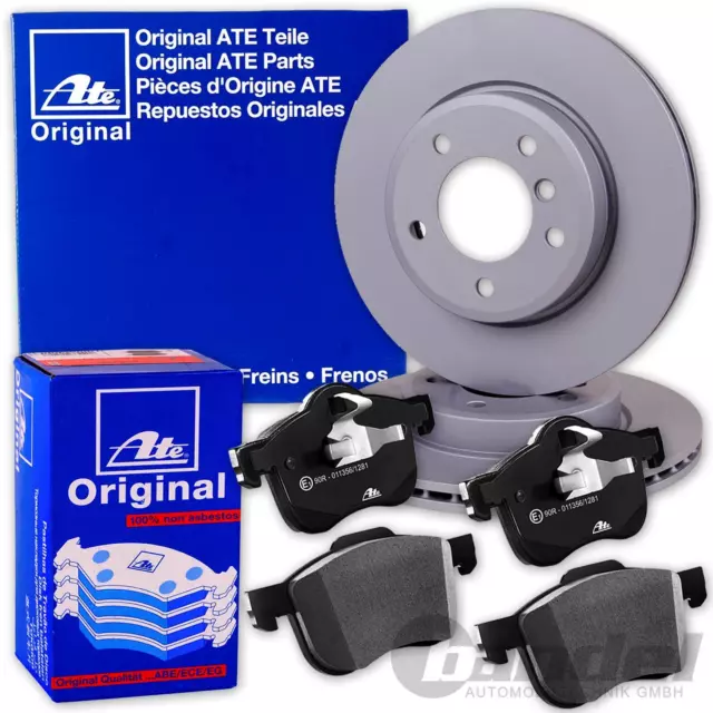 ATE Dischi Freno 281mm + Pastiglie Anteriori Adatto per Fiat Tipo 356 Limo +