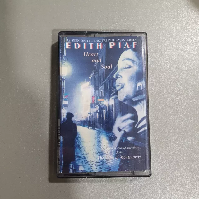 Vintage Edith Piaf "Heart And Soul" Cassette Tape
