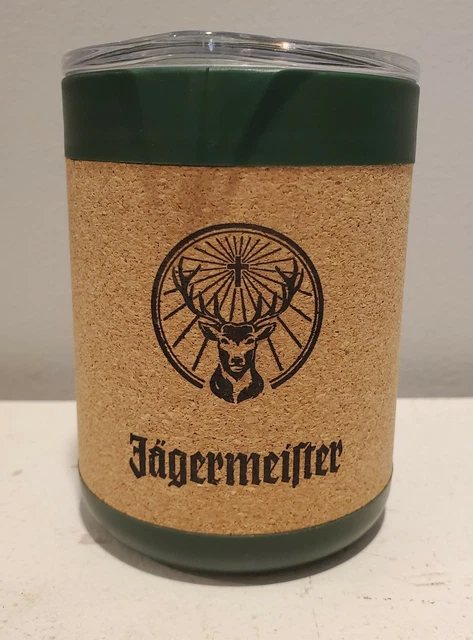 Jagermeister Cork Mini Tumbler with Lid • Green