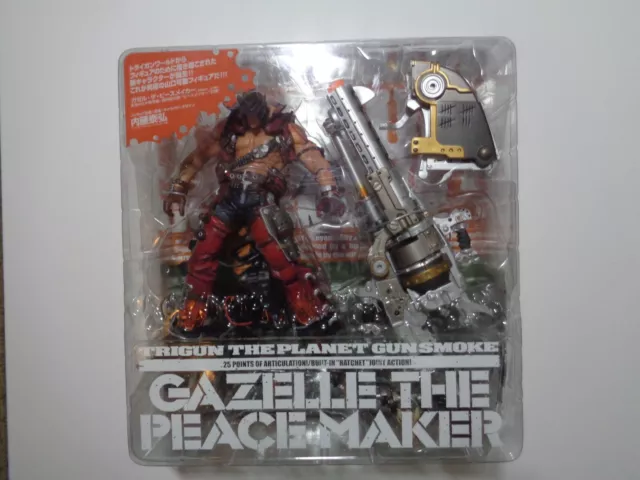 TRIGUN The Planet Gun Smoke Kaiyodo Gazelle the peacemaker figure Sealed unboxed