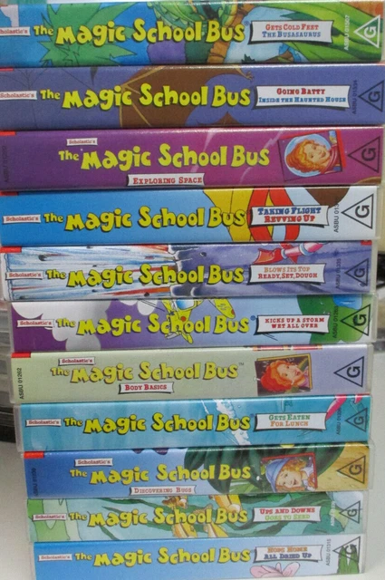 11 X THE Magic School Bus Bulk Lot - VHS PAL Tape - NEW and SEALED $64. ...
