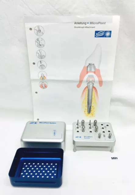 Komet Microplant Concepto L9 L12 Instrumentenset + Caja de Almacenamiento