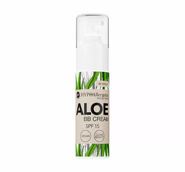 Bell Hypoallergenic Aloe Bb Cream Spf 15 Vegane Getönte Tagescreme 02 Vanilla 20