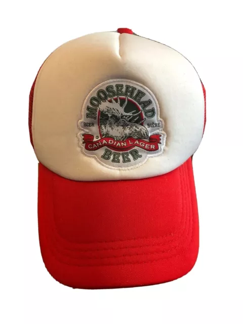 Camionista Stile Cappello Berretto Scatto Dietro Karbon Moosehead Birra Canadese Camionista Stile Cappello Berretto Scatto Dietro Karbon Moosehead Birra Canadese
