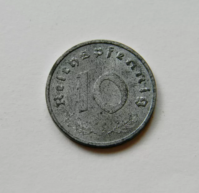 ALLIIERTE BESATZUNG: 10 Reichspfennig 1947 F, J. 375, stgl, TOLLER MÜNZGLANZ, a