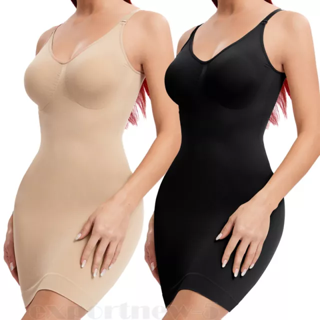 Women's Shapewear Full Slip Control Seamless Full Body Shaper for Under Dresses