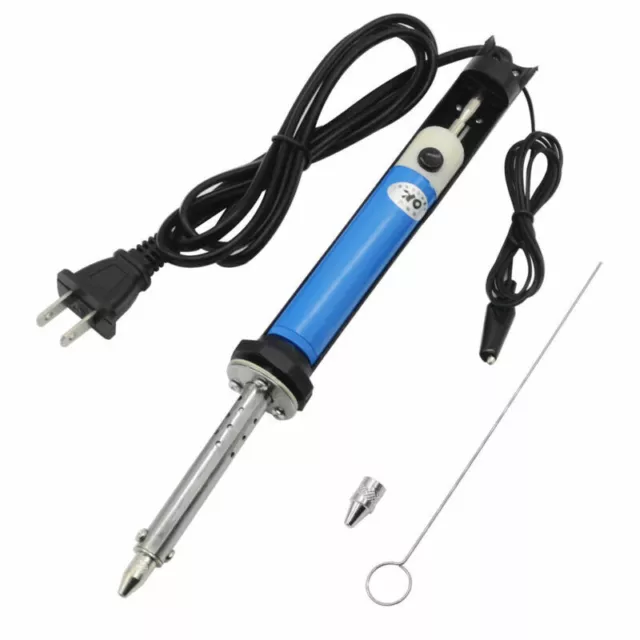 Electric Vacuum Solder Sucker Desoldering Suction Pump Iron Gun Drill Rod Tool