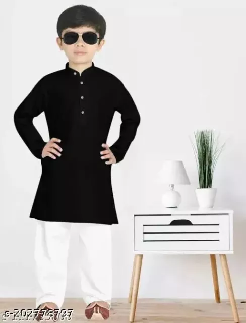 Jungen Kurta Pyjama Set Hochzeit Sherwani Traditionell Party Kleidung Für Kinder