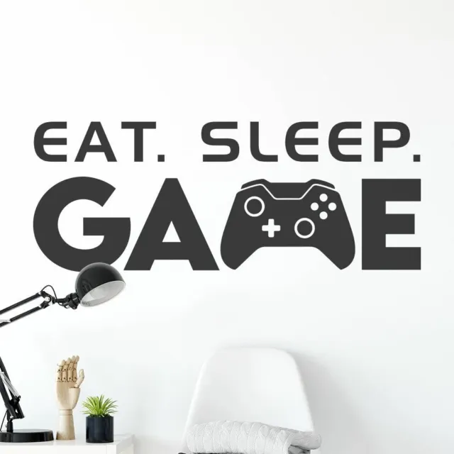 Adesivo da parete Eat Sleep Game Xbox