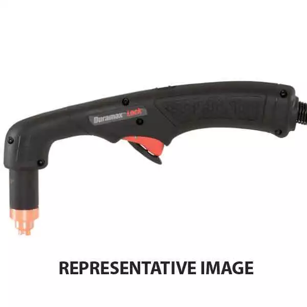 Hypertherm 088165 Duramax Lock 75 Degree Hand Torch Assembly 45A with Reset 50'