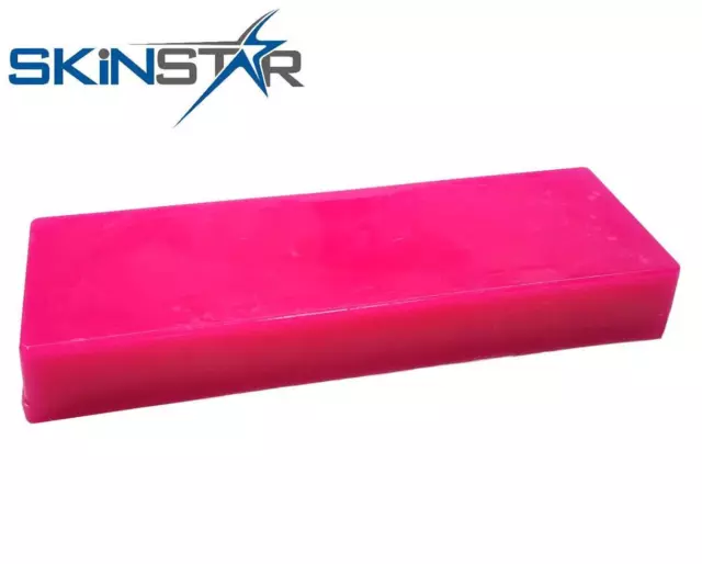 SKINSTAR Skitools Skiwachs Rennwachs Universal Waxstange pink 250g