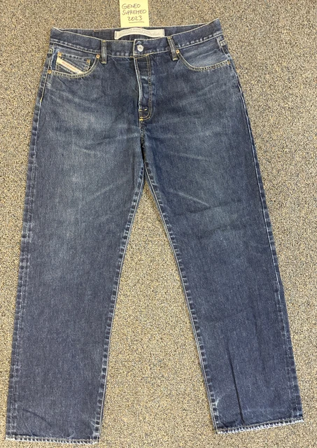 Diesel Industry Denim Jeans Kratt Mens Size 38 X 30 Polo Purple Amiri Gallery