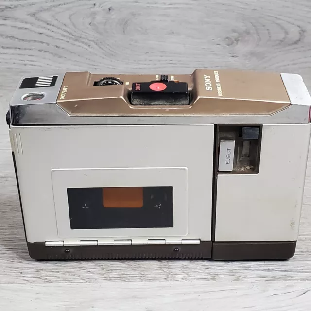 Sony Secutive BM-11 2-Speed Cassette Dictating Machine Recorder PARTS/REPAIR