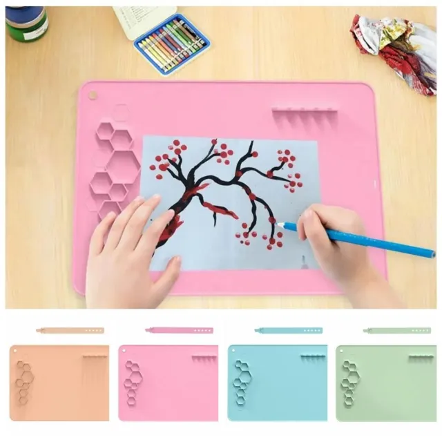 17x15 Large Silicone Craft Mat Nonstick Sheet for Painting Art Clay DIY  Home