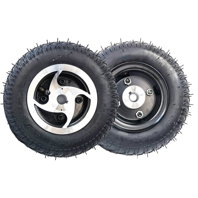 Pneus Gonflables Scooter Pneus 110/50-6.5 Chambre à Air Pour