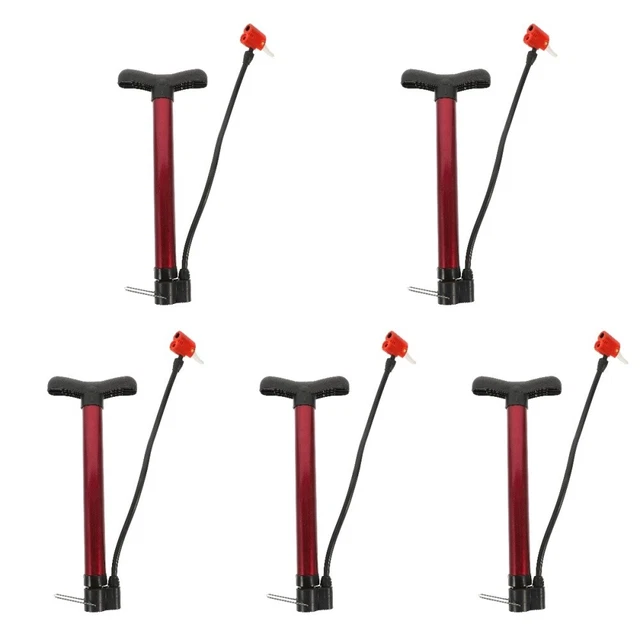 Paquete de 5 bombas de aire portátiles bomba de aire bicicletas bombas de aire bomba de circulación bicicleta
