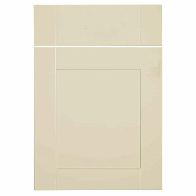 MATT CREAM SHAKER Kitchen Cupboard Doors & Drawers fit Howdens