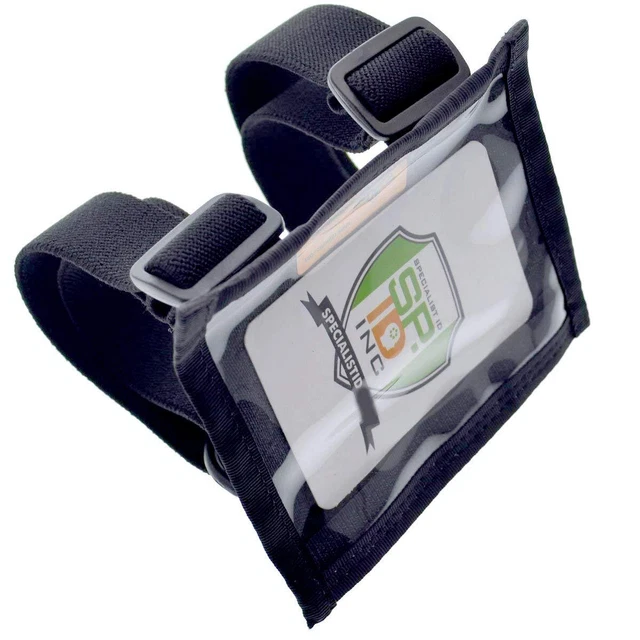 Specialist ID Ultimate Military Armband ID Badge Holder - Heavy Duty Nylon I....