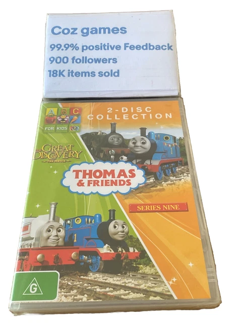 THOMAS & FRIENDS 2-disc Collection SERIES 9 + GREAT DISCOVERY MOVIE ...