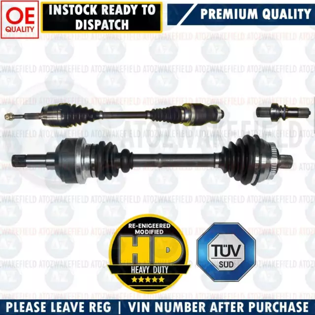 For Vw Transporter T5 Multivan 2.5 Tdi 3.2 V6 Drive Shafts Stub Axle Left Right