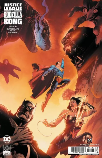 Justice League Vs Godzilla Vs Kong #1 Albuquerque Foil Variant DC Comics NM