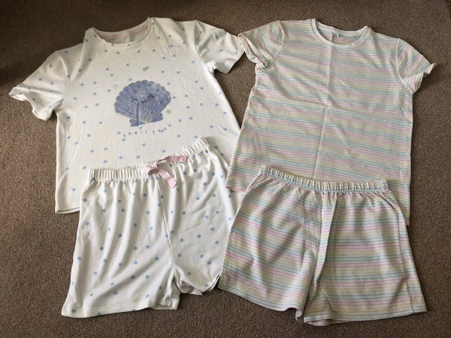 Girls Bundle Age 10 - 11 Years Pyjamas PJ Set Spring / Summer George