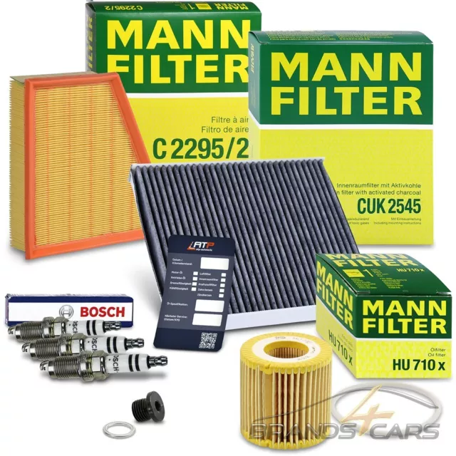 Mann-Filter Inspektionspaket Set C Für Vw Polo 6R 9N Skoda Fabioa 1 2 Seat Ibiza