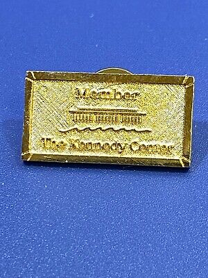 Gold Tone Metal Tack Pin Hat Lapel Member The Kennedy Center