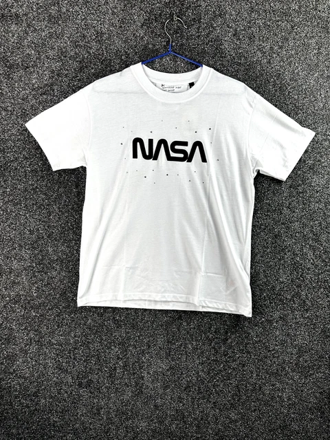 Maglietta nasa bianca on sale