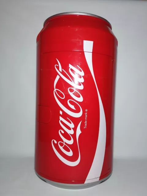 Coca Cola Mini Can Fridge Refrigerator Coke Thermoelectric Cooler 12Vdc Or 110Ac