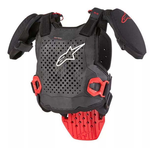 2024 Alpinestars A5 S V2 Jugend Brustschutz Körperrüstung Mx Neu Kinder Jr Jungen