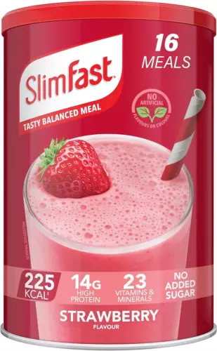 SlimFast Balanced Meal Shake, Healthy Shake for Diet 16 servings