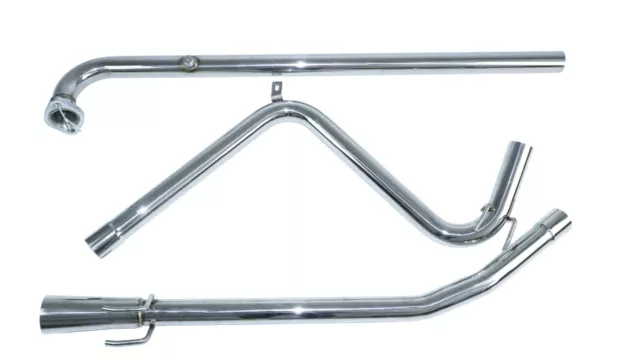 LIGNE INOX ECHAPPEMENT RENAULT SUPER 5 GT TURBO 50mm MANIFOLD EXHAUST