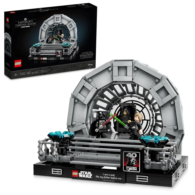 LEGO Star Wars: Emperor's Throne Room Diorama (75352) LEGO Star Wars: Emperor's Throne Room Diorama (75352)