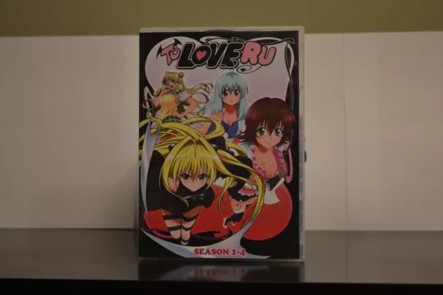 DVD Anime Uncensored To Love Ru Complete Season 1+2+3+4 (1-64 End)